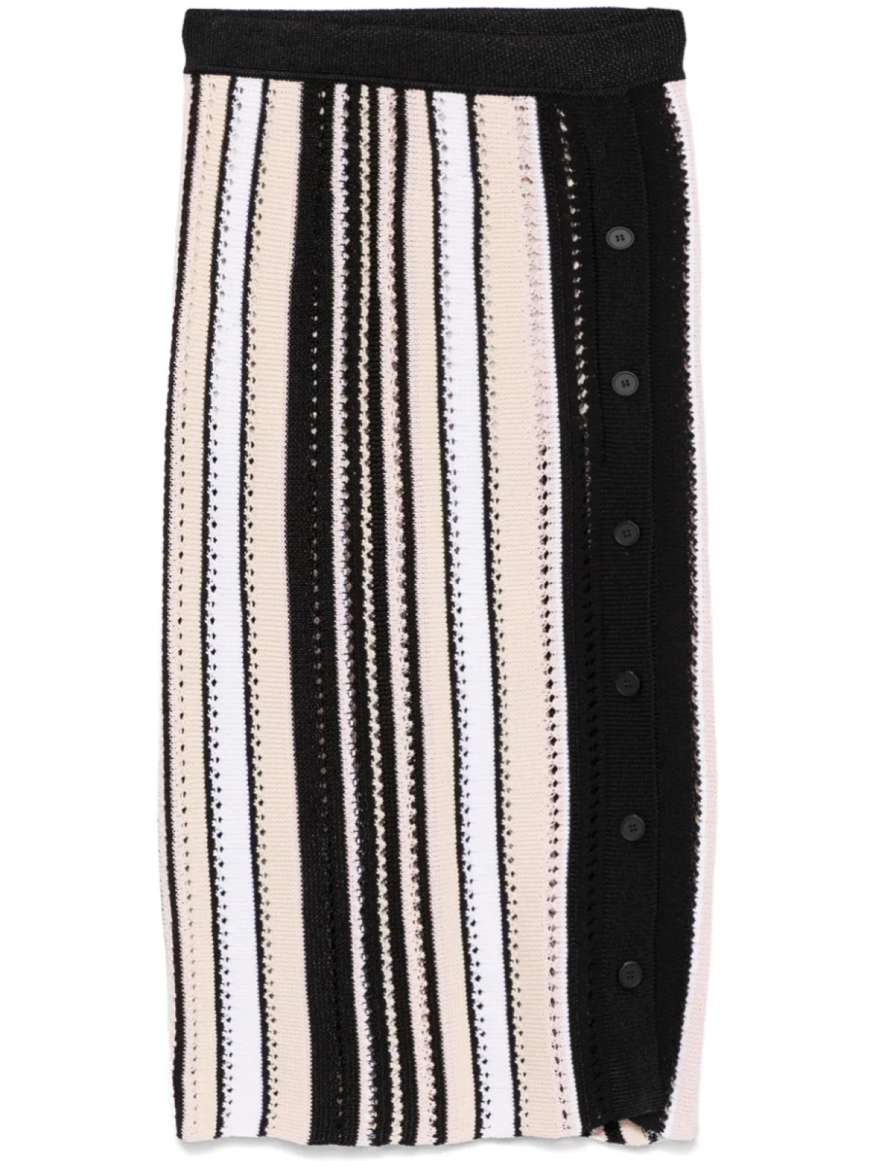 

Missoni юбка миди в полоску, черный
