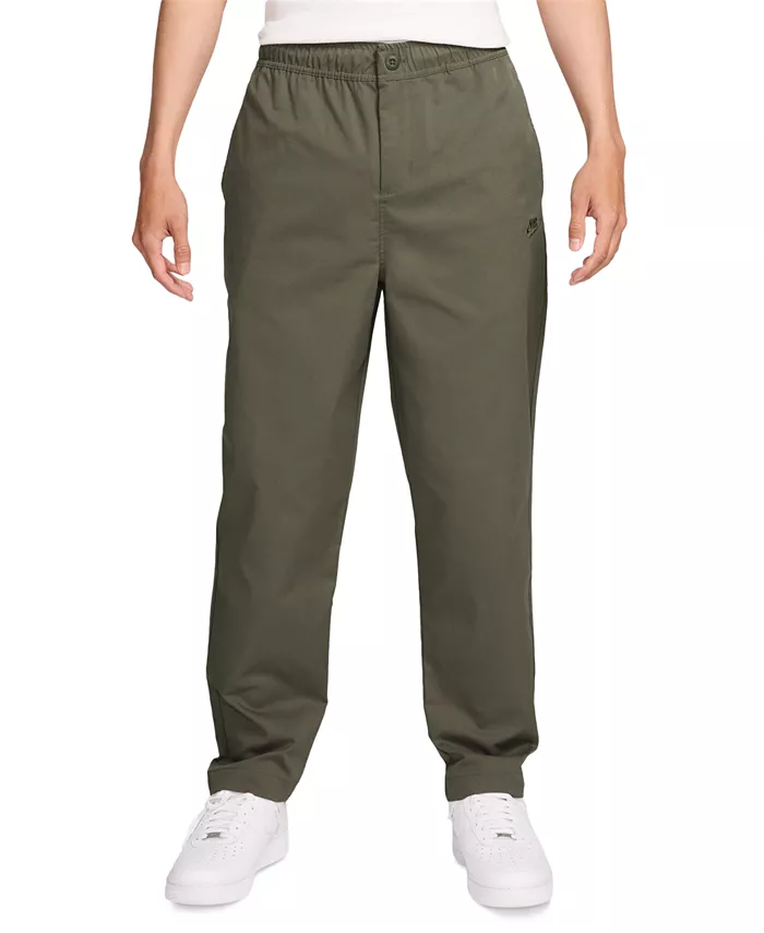 

Мужские брюки Club Woven Twill с зауженным кроем Nike, коричневый