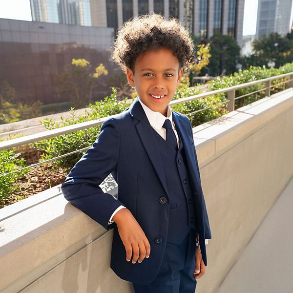 Детский костюм Knox 5-piece slim fit Suit The Boyz, Navy — фото 4