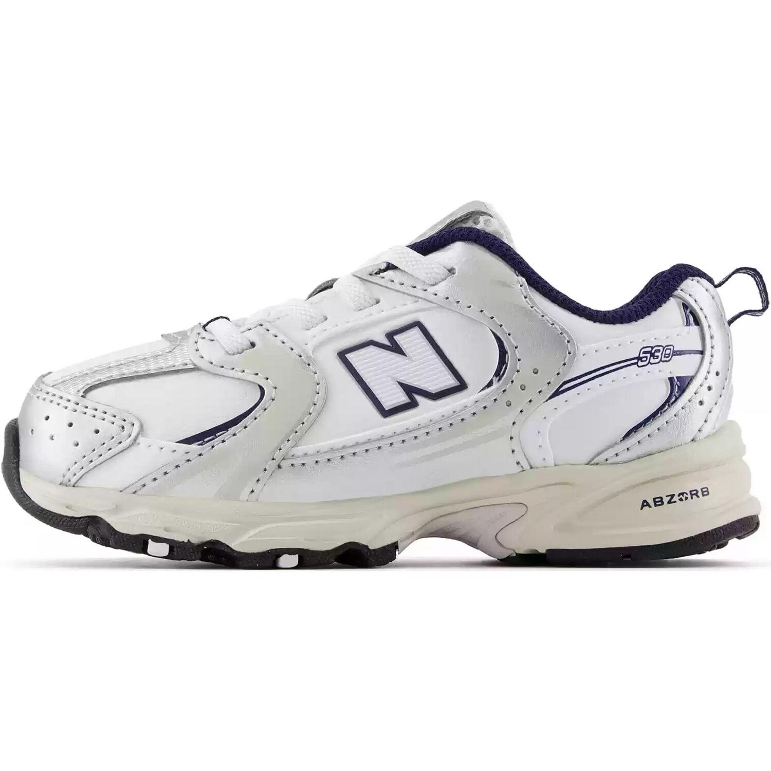 

Обувь для малышей, кроссовки New Balance, цвет Silver/White
