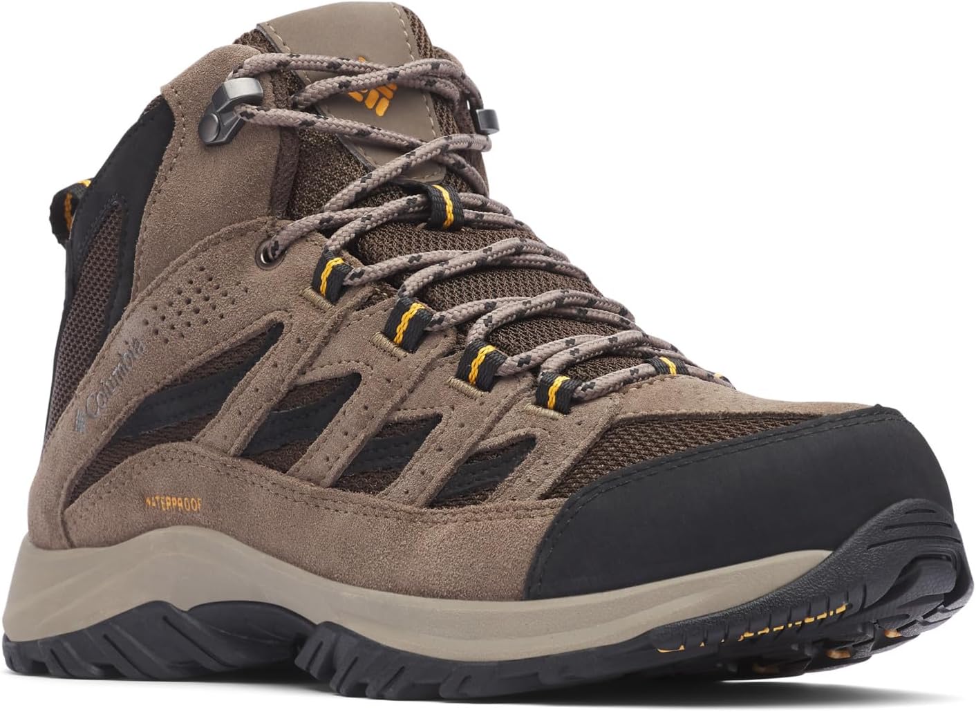 

Columbia мужские треккинговые ботинки Crestwood Mid Waterproof, Cordovan/Squash