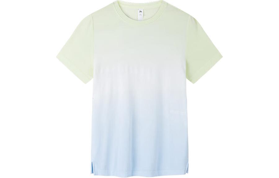 

Anta Женская футболка для бега из коллекции Running Collection, бирюзовый/голубой с принтом по всей поверхности