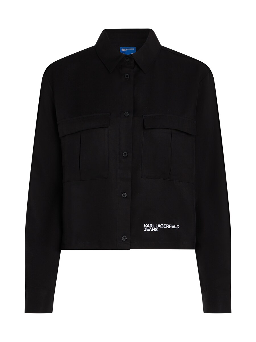 

Блуза KARL LAGERFELD JEANS, черный