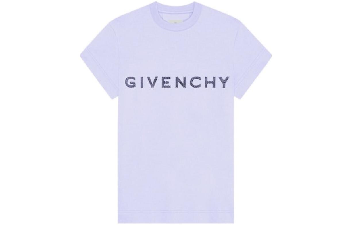 

Футболка женская Givenchy, сиреневый/зеленый