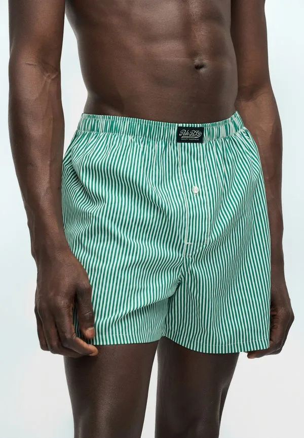 Одиночные боксерские шорты Polo Ralph Lauren, Green/White — фото 4