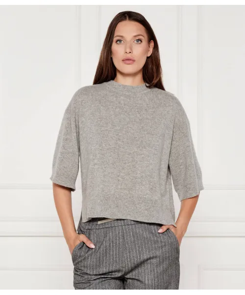 

Кашемировый свитер Troop Relaxed fit Marella, серый