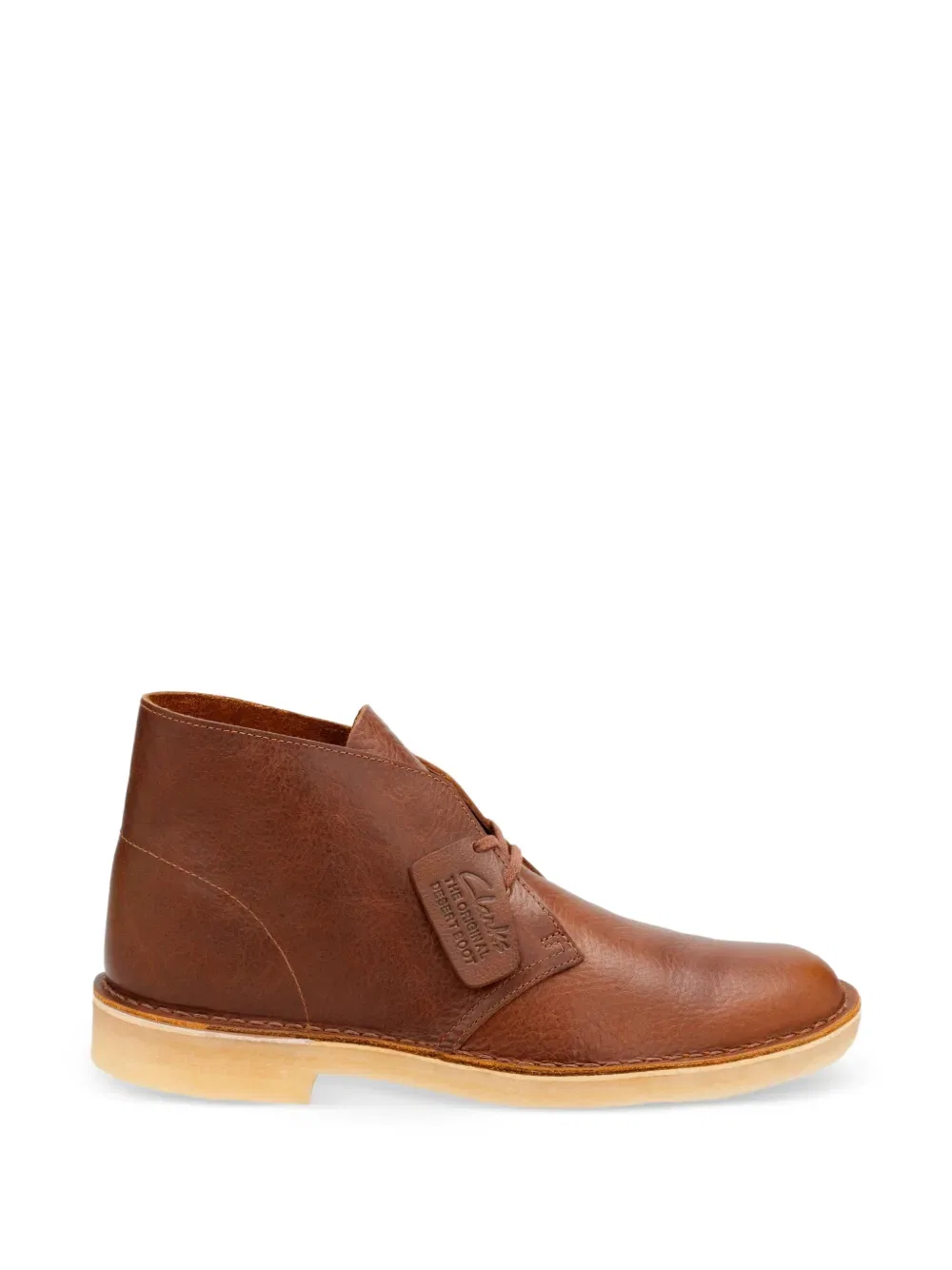 Потертые пустынные ботинки Clarks Originals, коричневый