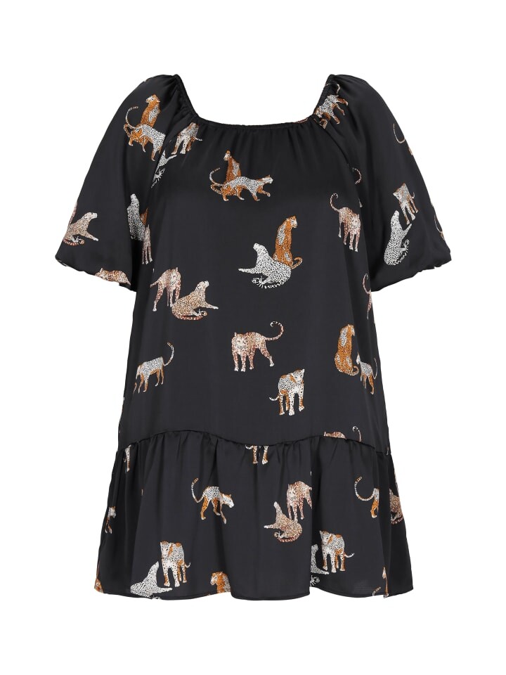 

Платье до колена NAEMI Plus Size Dress, черный
