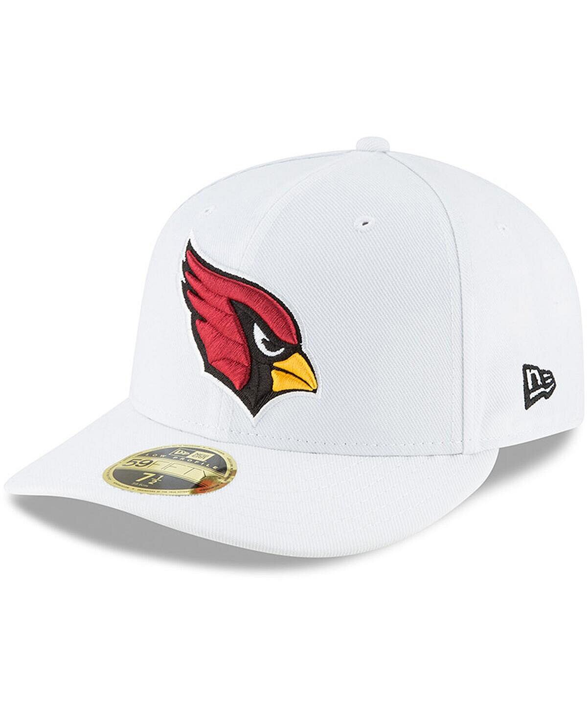 

Мужская белая приталенная шляпа Arizona Cardinals Omaha Low Profile 59FIFTY New Era