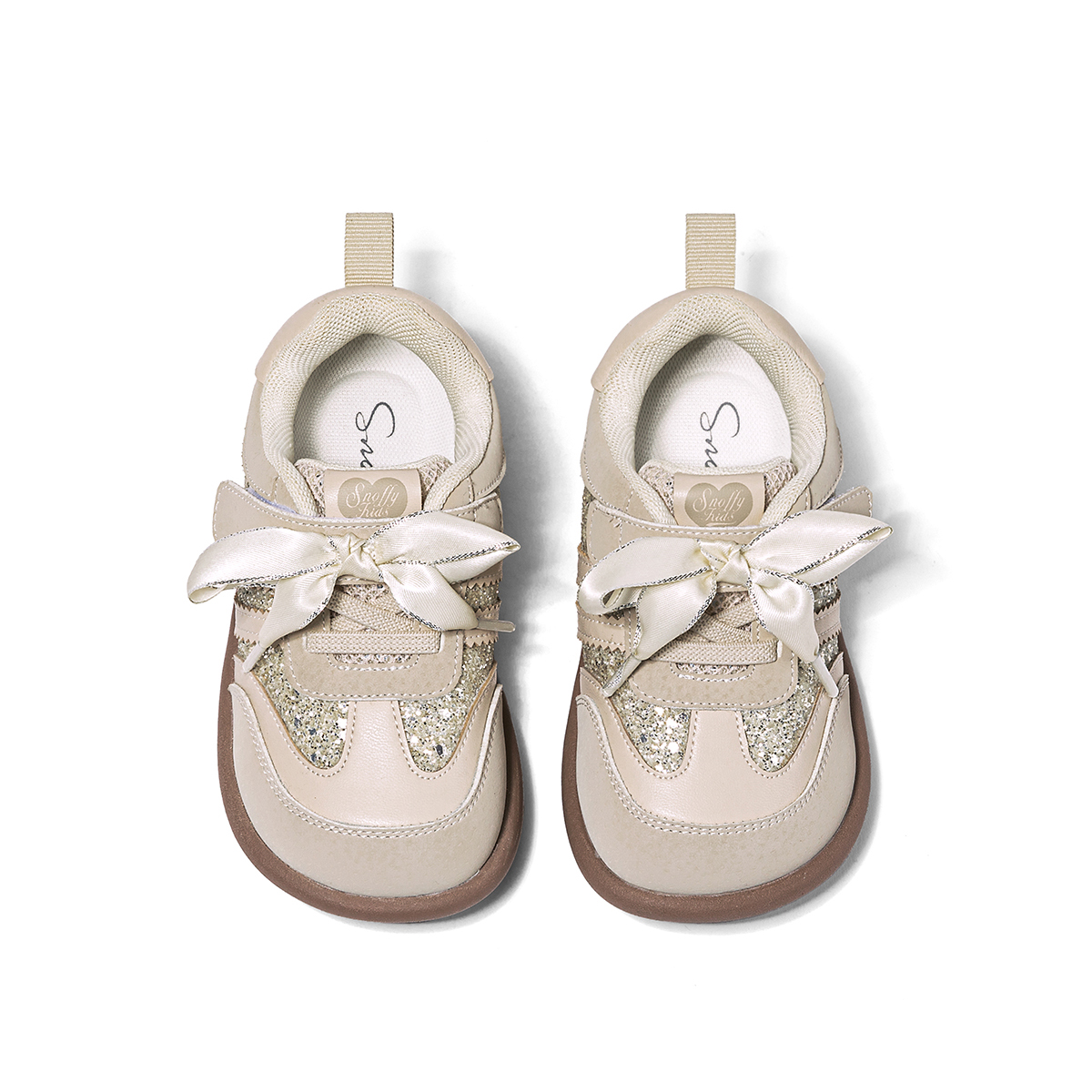 Детские скейтерские кроссовки Balance Support Snoffy, Milk Tea — фото 3