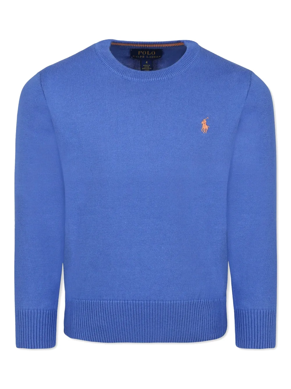 

Свитер с круглым вырезом POLO RALPH LAUREN KIDS, синий
