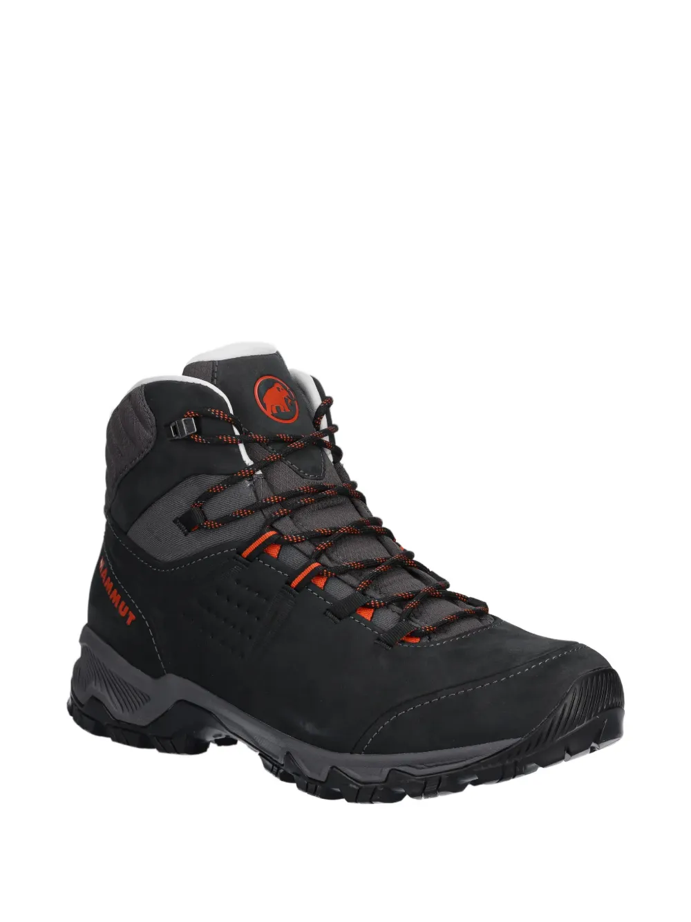 Кожаные походные ботинки Mercury IV Mid LTH на шнуровке Mammut, черный — фото 2