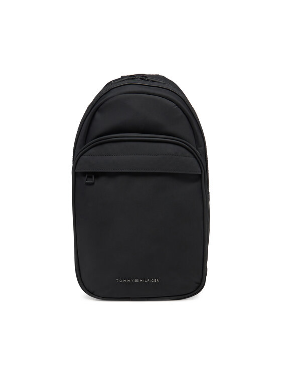 

Сумка через плечо Th Repreve Sling Bag AM0AM13363 Tommy Hilfiger, черный