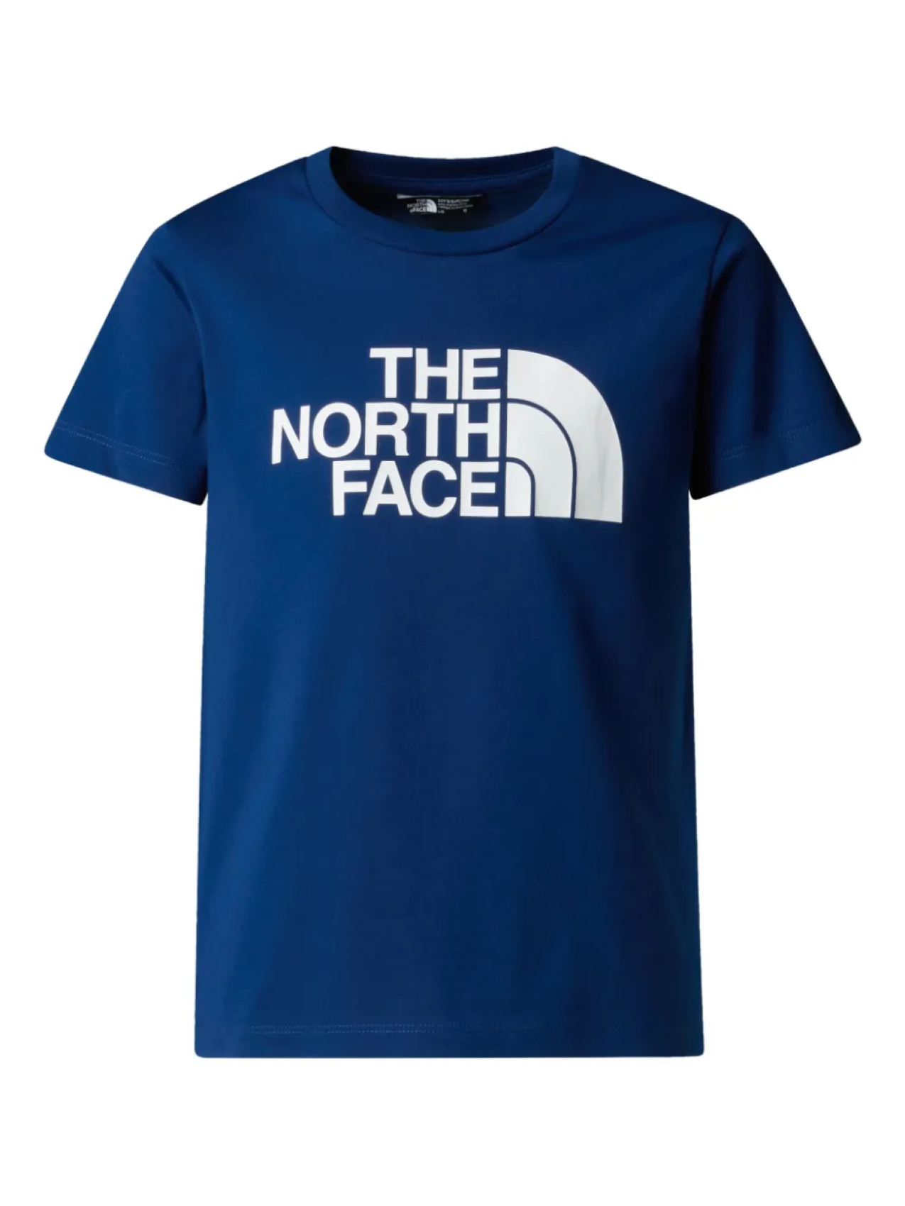 

Футболка с логотипом The North Face Kids, синий