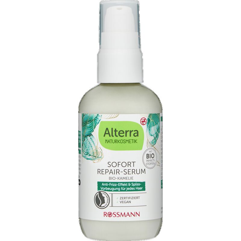 

Сыворотка мгновенного восстановления с органической камелией Alterra NATURKOSMETIK, 100 ml