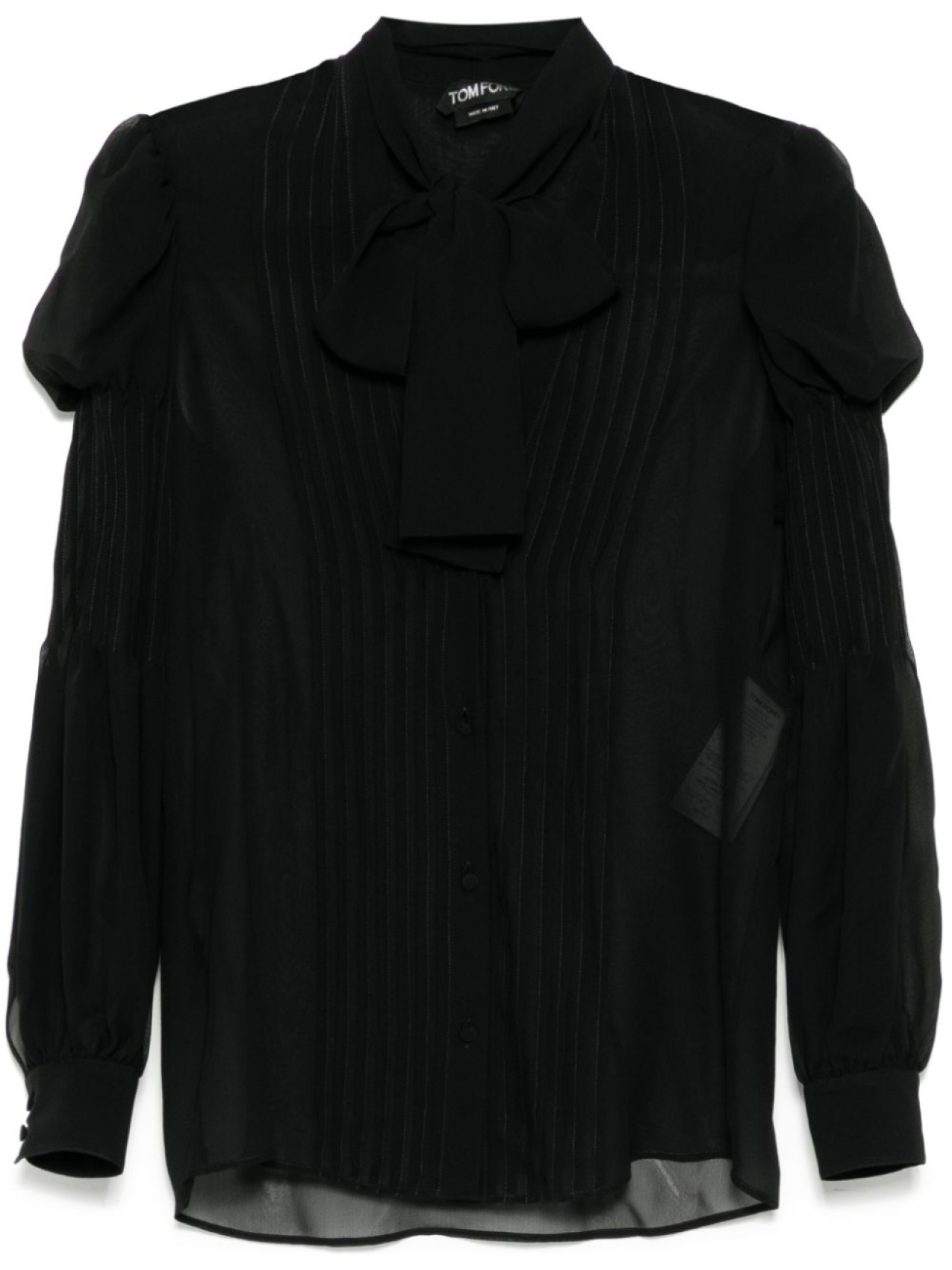 

TOM FORD шелковая рубашка, черный