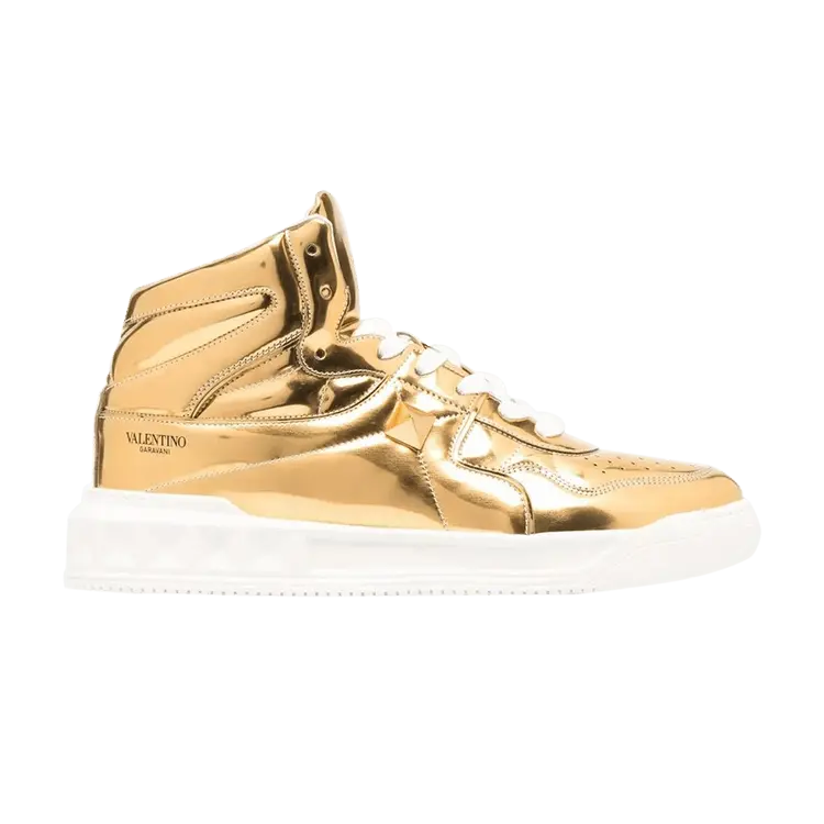 

Кроссовки Valentino Valentino One Stud Mid 'Gold', золотой