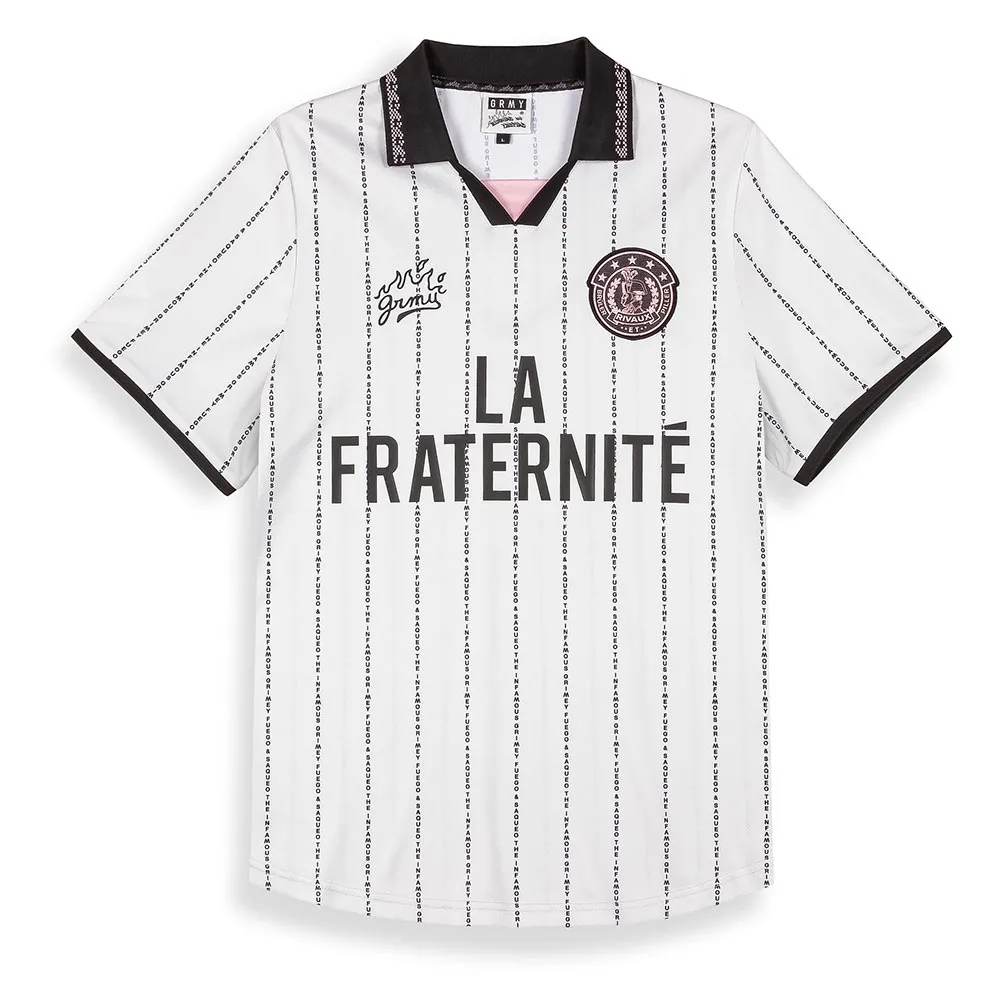 

Футболка Grimey La Fraternite Bruler Piller, белый