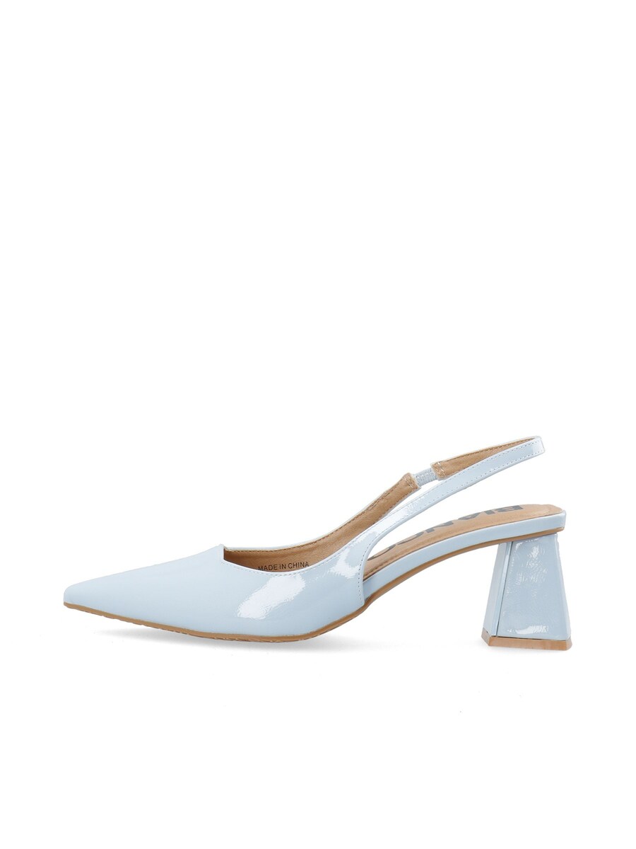 Туфли-лодочки с открытой пяткой Bianco Maralyn, Light blue