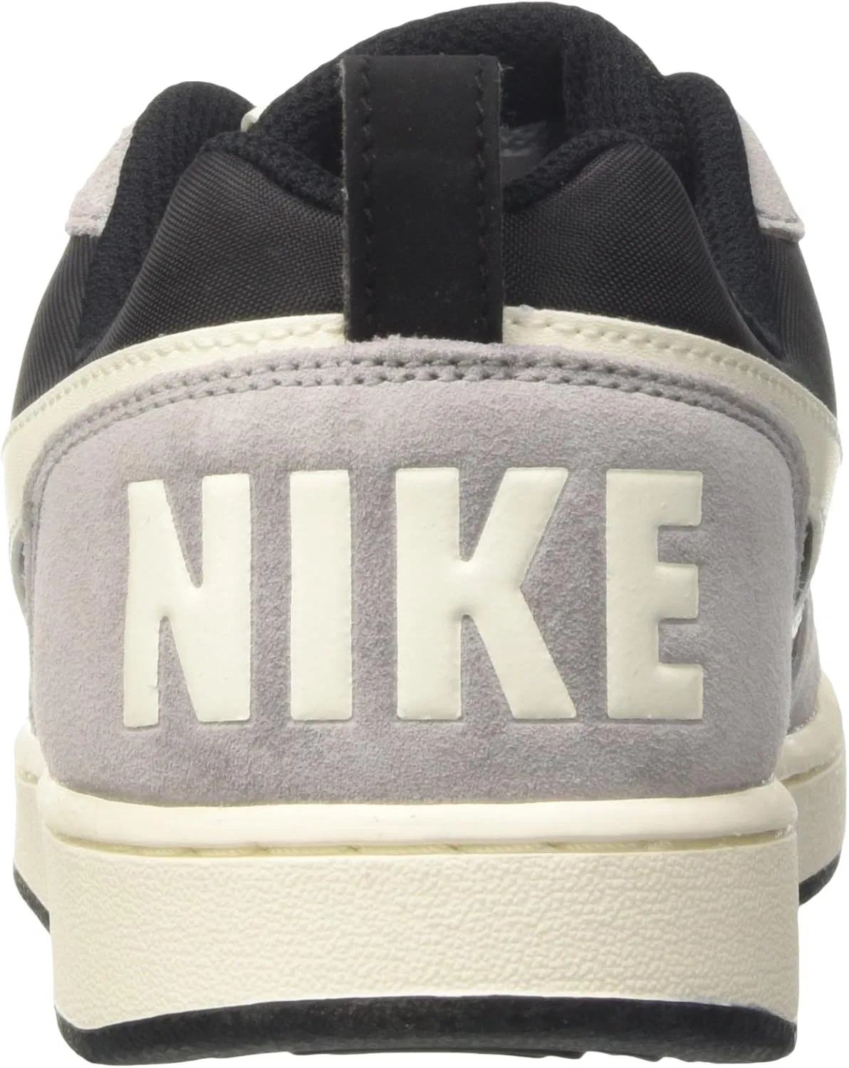 Мужские баскетбольные кроссовки Nike Court Borough Low Premium, Black Sail Matte Silver — фото 3