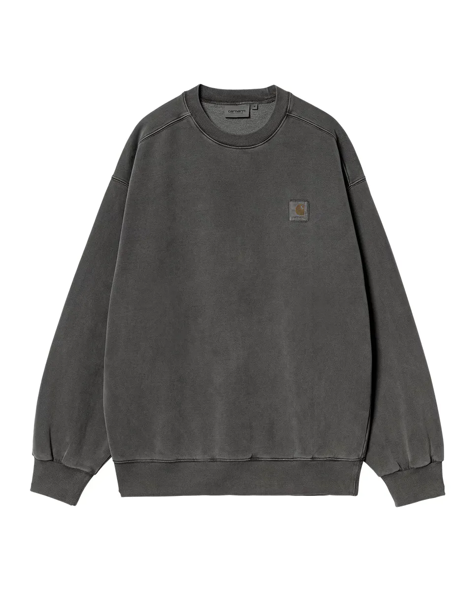 

Хлопковая мужская толстовка Carhartt WIP, серый
