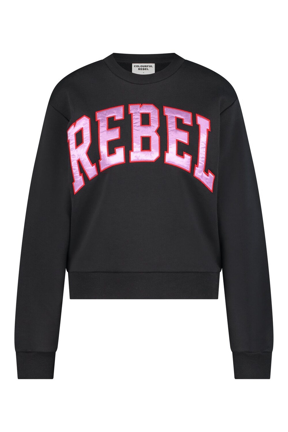 

Толстовка PATCH RELAXED Colourful Rebel, черный