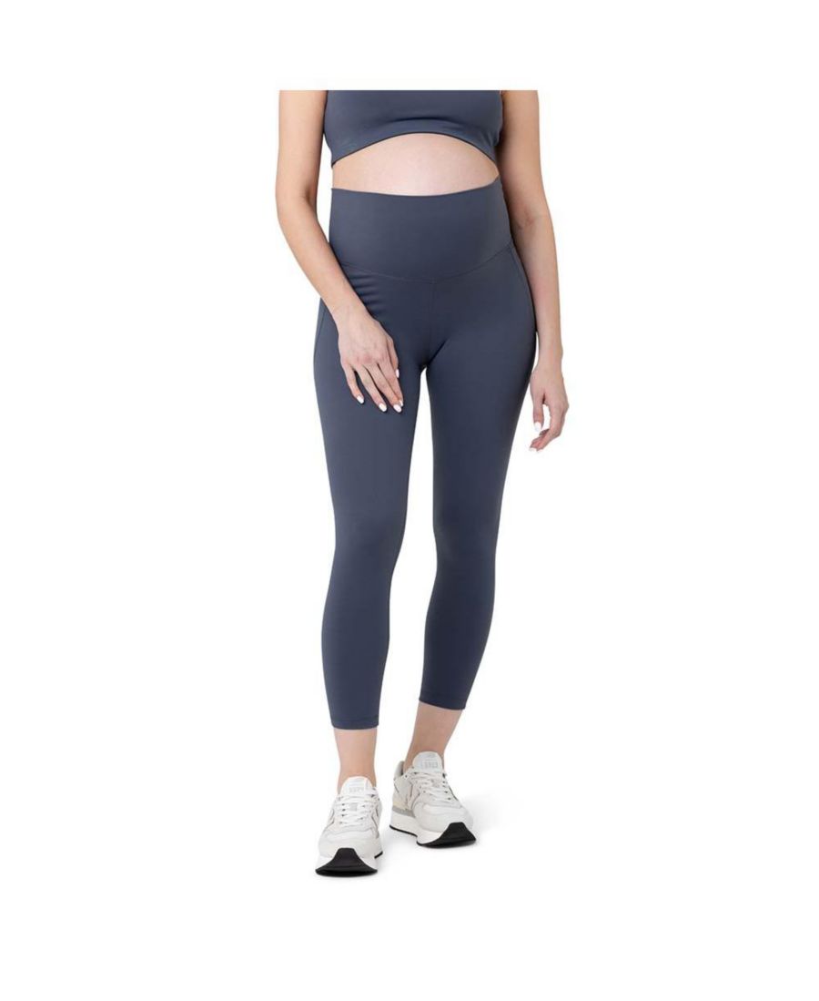 

Леггинсы для беременных Ripe Tempo Active Crop Legging Blue Steel Ripe Maternity, Blue steel
