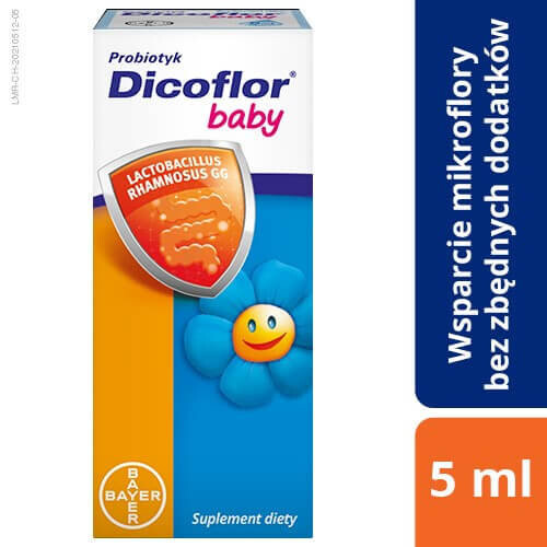 

БАД, Дикофлор ​​Бэби, БАД, 5 мл Dicoflor