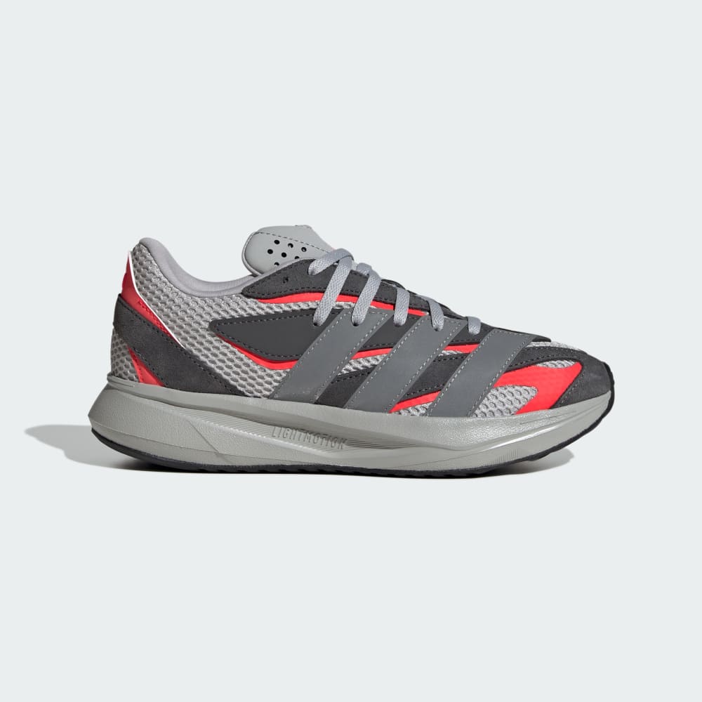 

Кроссовки Adidas Lightblaze Shoes Kids, цвет Grey Two/Grey Three/Lucid Red