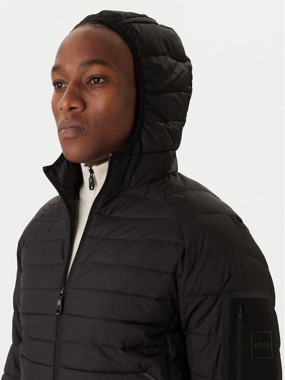 Демисезонная куртка regular fit Ow Urbanex JT HD 50549181 Boss, черный — фото 4