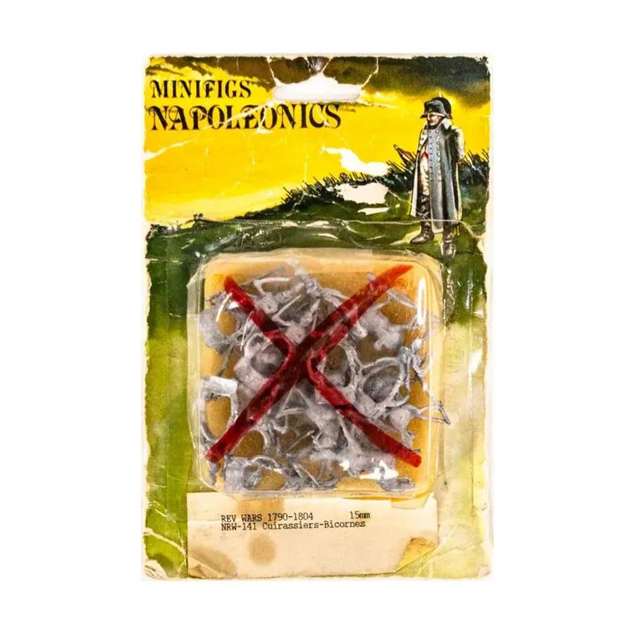 

Французские войны преподобных - 1790-1804 гг. Кирасиры-Двуроги, Napoleonic Miniatures - French (15mm) (Minifigs)