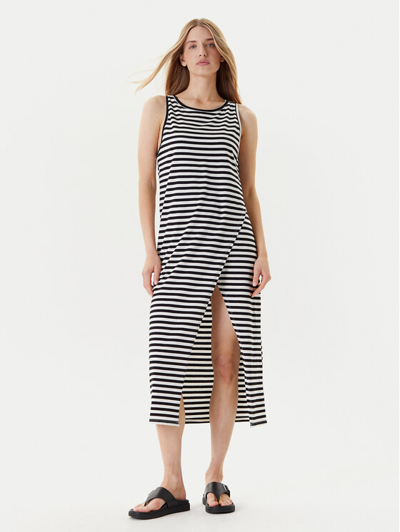 

Летнее платье стандартный крой 3W0C5V02F United Colors Of Benetton, черный