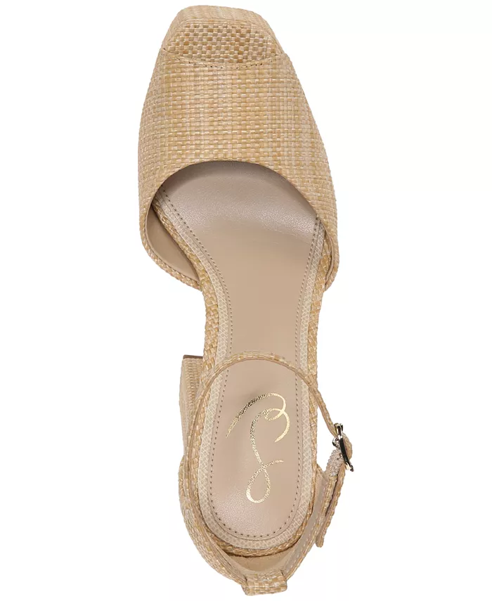 Женские босоножки Kori на платформе с ремешком на щиколотке Sam Edelman, коричневый/бежевый — фото 4