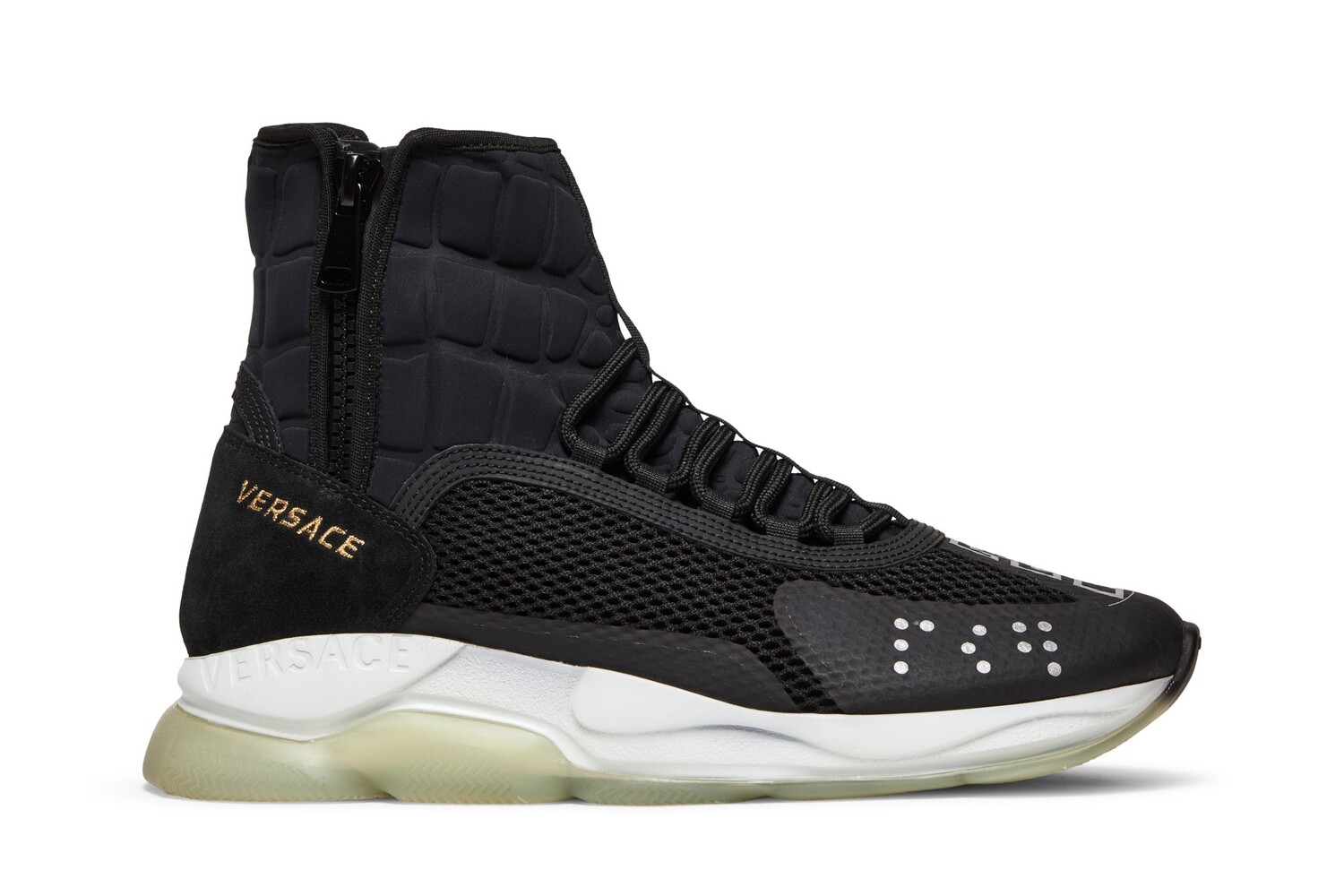 

Высокие кроссовки Versace Cross Chainer High, черный
