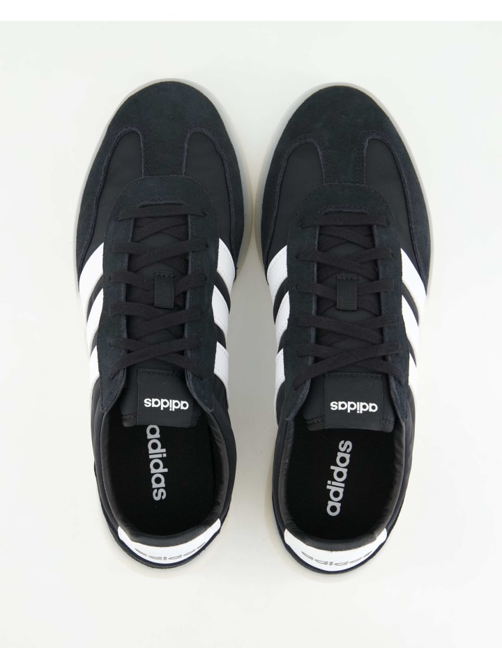 Кроссовки на шнуровке adidas, черный — фото 4