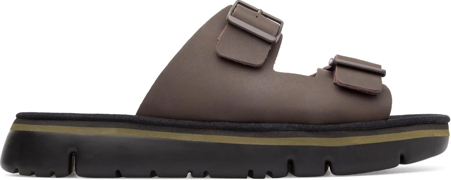 

Мужские сандалии Camper K100286 Oruga, плоская подошва, темно-коричневый