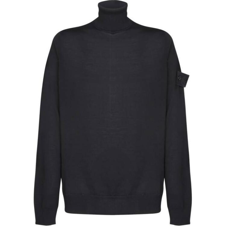 

Свитер мужской черный Stone Island, черный