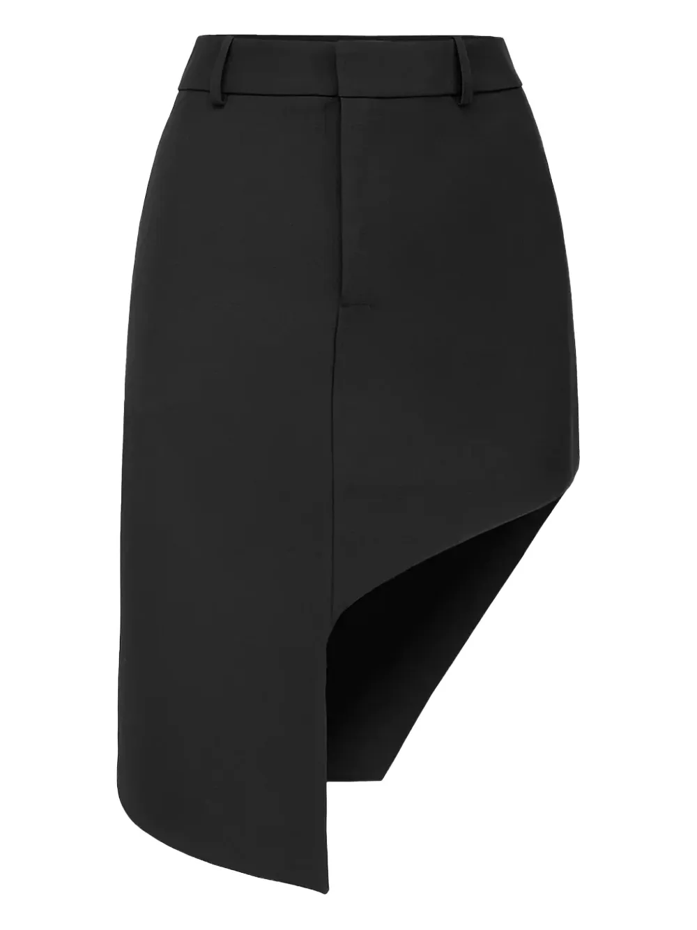

Асимметричная приталенная мини-юбка COPERNI, черный