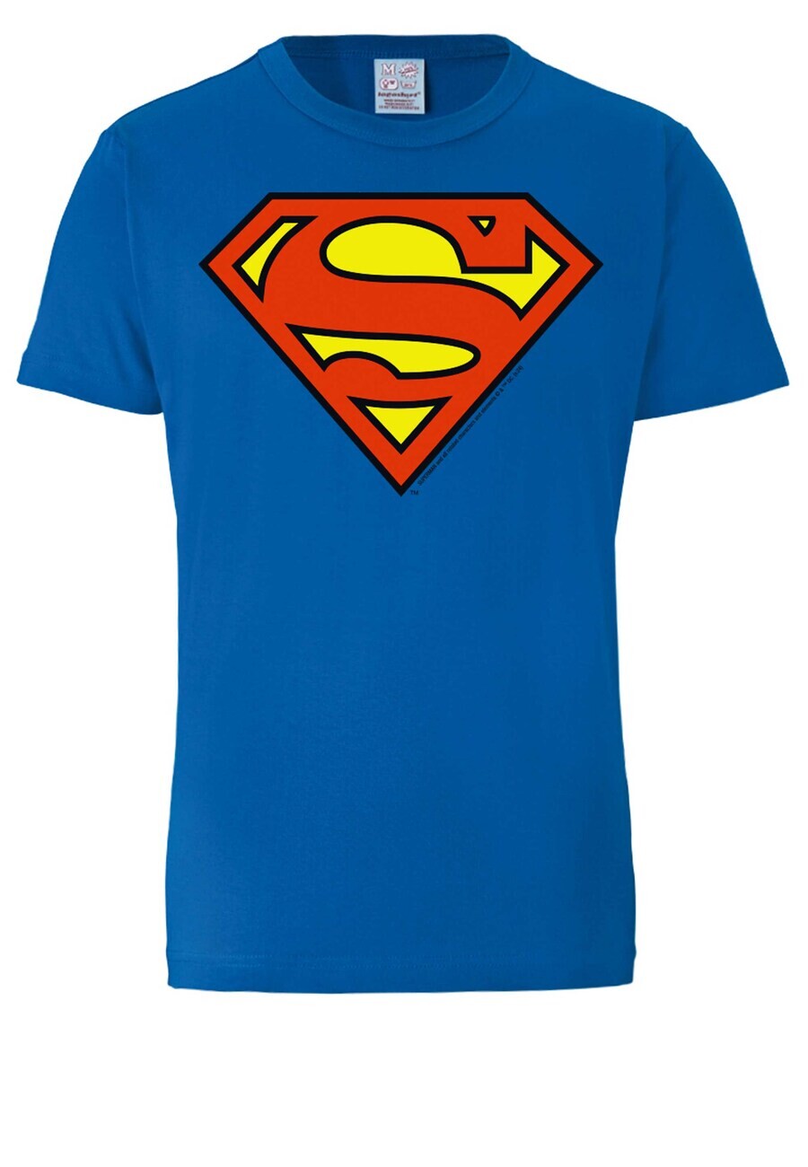 

Классическая футболка LOGOSHIRT Shirt DC - Superman Logo Clean, синий