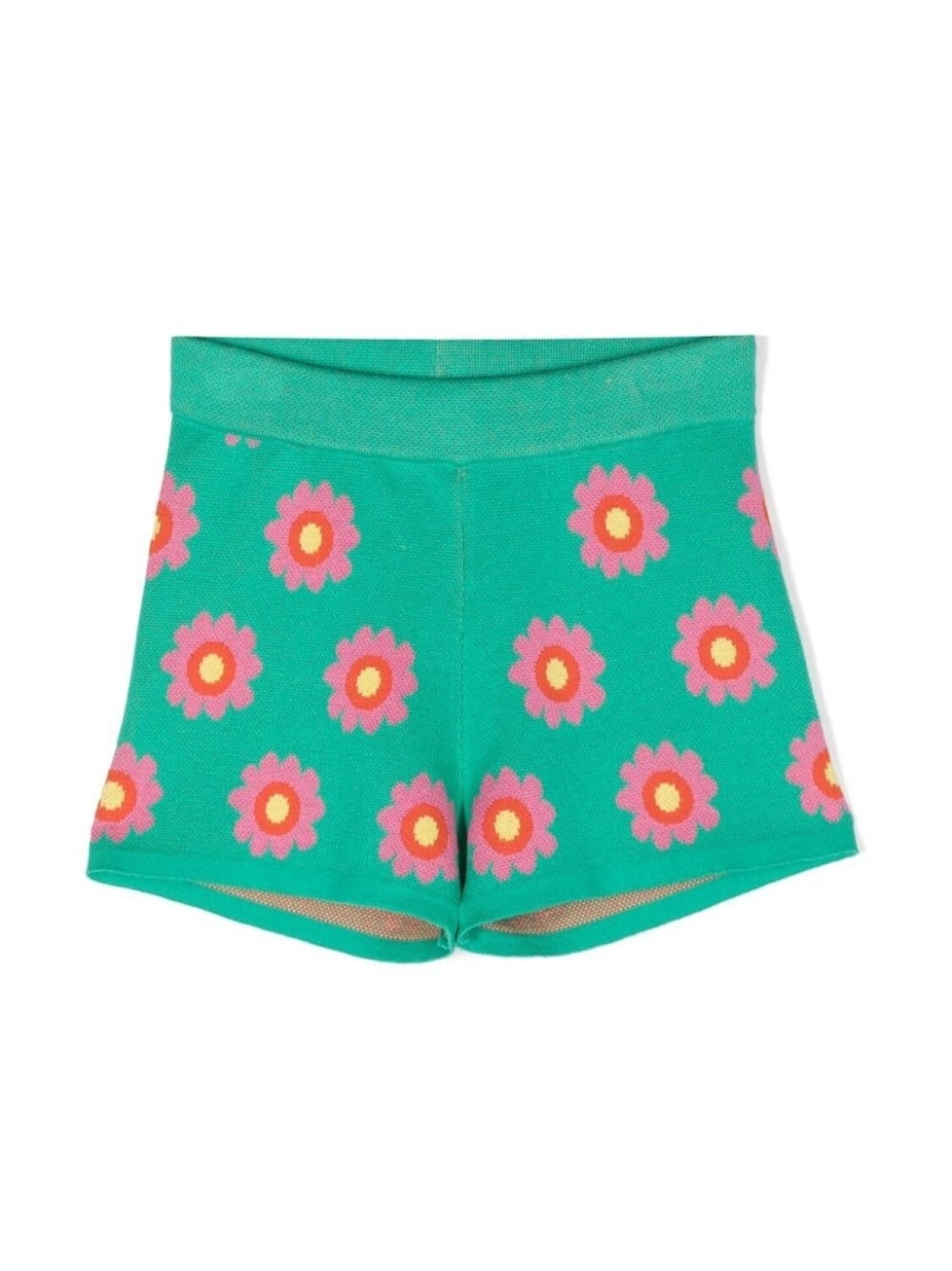 

Stella McCartney Kids шорты с цветочным принтом, зеленый