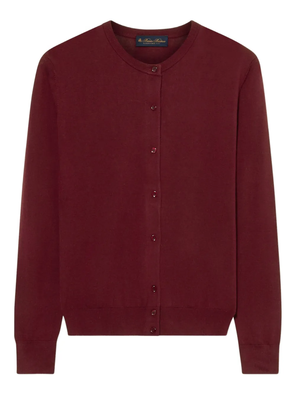 

Кардиган из шерсти мериноса Brooks Brothers, красный