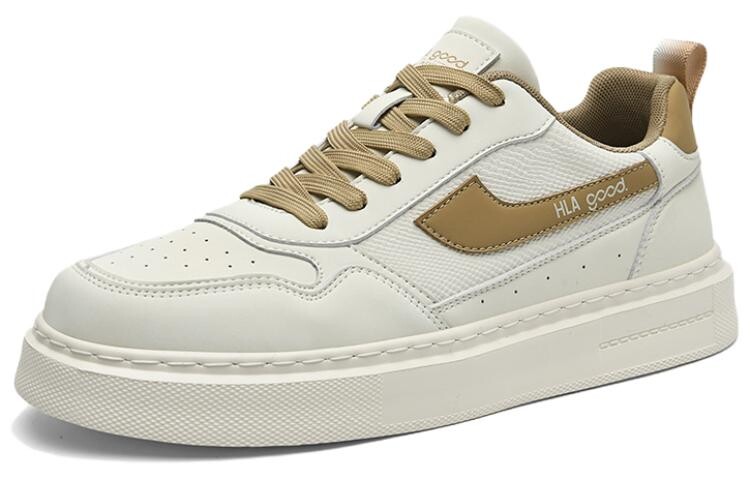 

Кеды HLA Skateboard Shoes Men Low-Top, бежевый