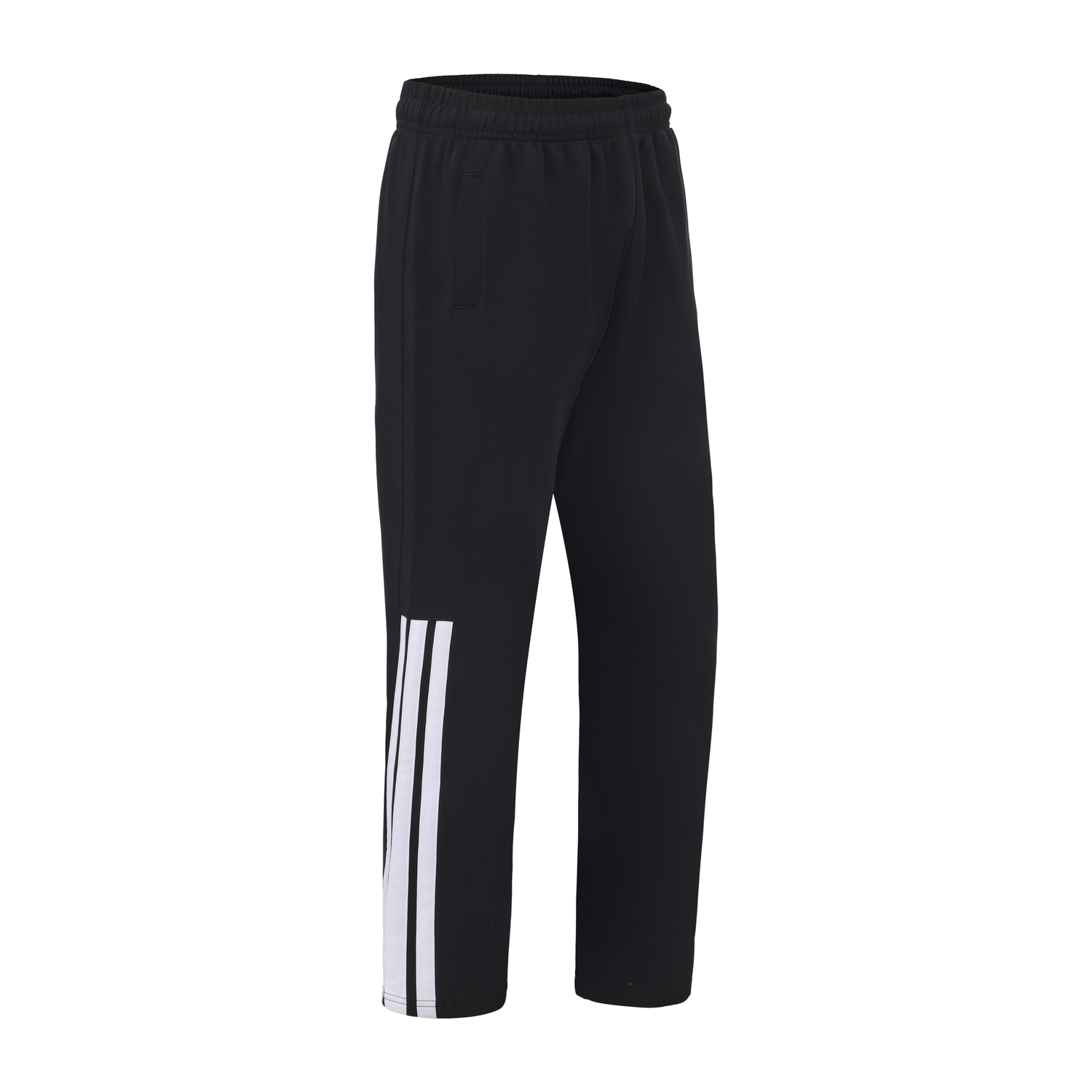 Adidas Вязаные спортивные штаны унисекс, черные — фото 3