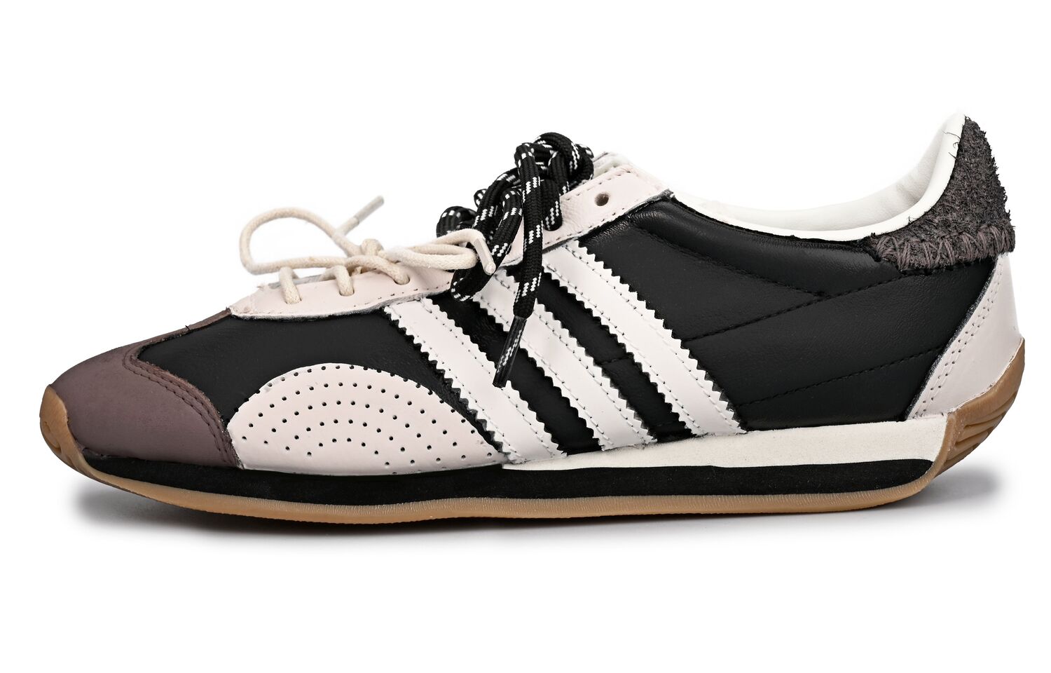 

Страна OG Дышащие низкие кроссовки Повседневные Унисекс Adidas Originals, бежевый/черный