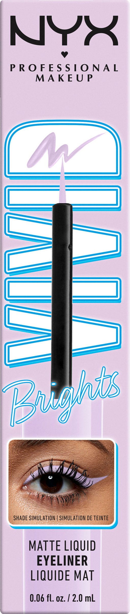 

Подводка для глаз NYX Professional MakeUp Vivid Bright Liquid Liner Lilac Link