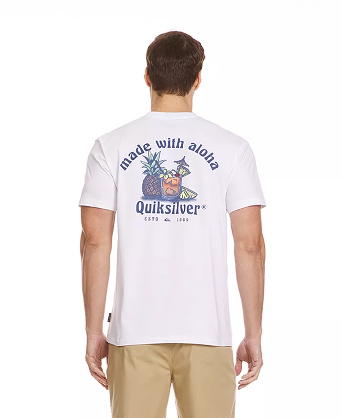 

Мужская футболка с коротким рукавом Hi Mai Tai Quiksilver, белый