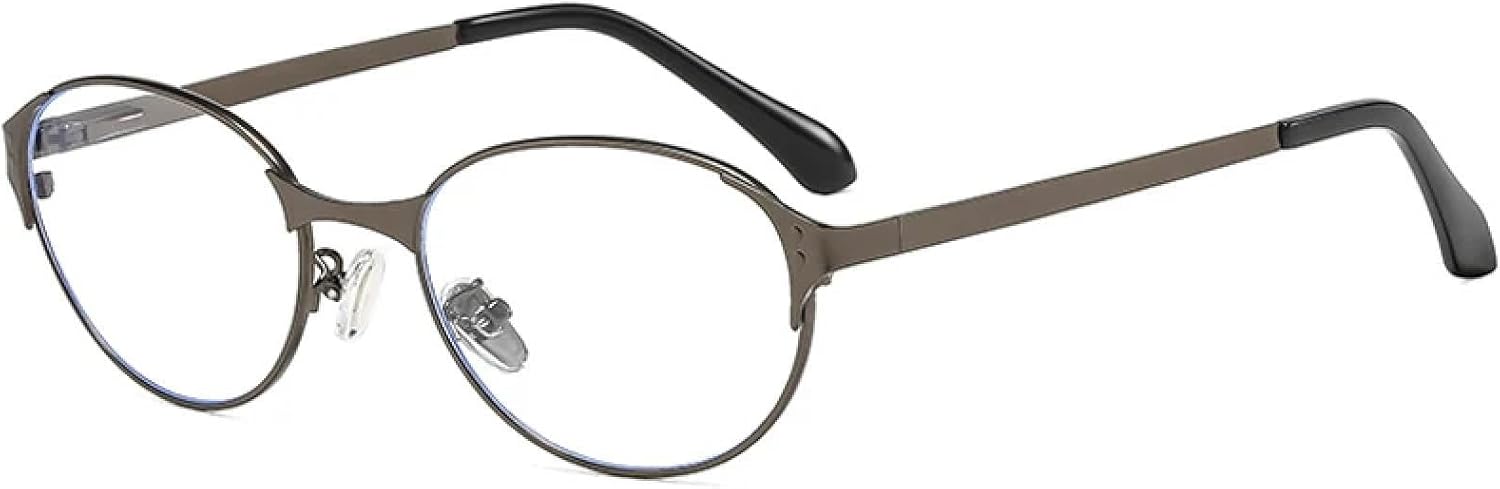 

Модные овальные солнцезащитные очки в стиле металл-панк для женщин, роскошные солнцезащитные очки для мужчин, для активного отдыха, путешествий и вождения, женские очки с защитой от УФ-излучения UV400 TKKTLLT, Gun Clear