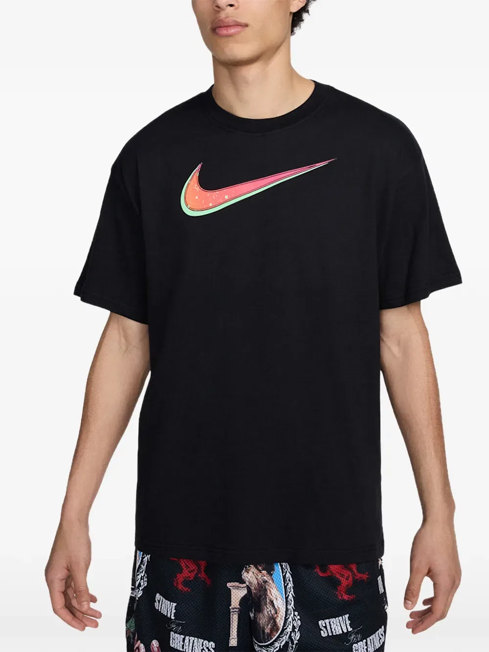 Футболка с графическим принтом Lebron Max90 Nike, черный