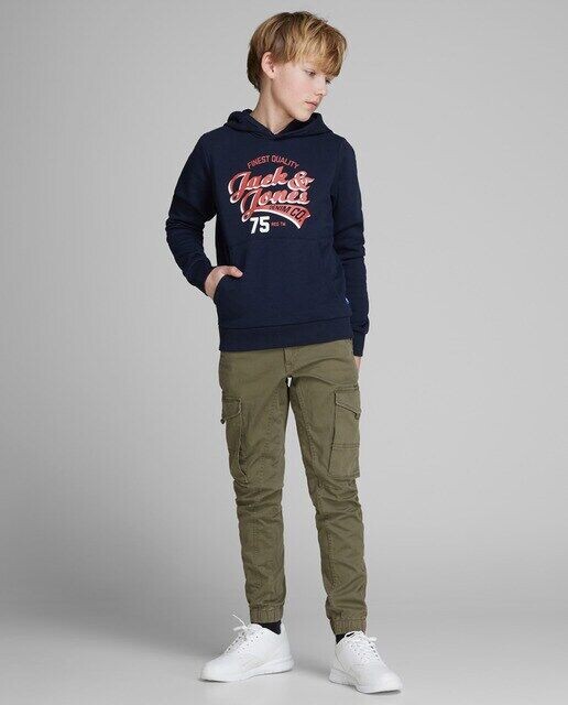 

Брюки карго для мальчика хаки Jack & Jones Jack & Jones, хаки