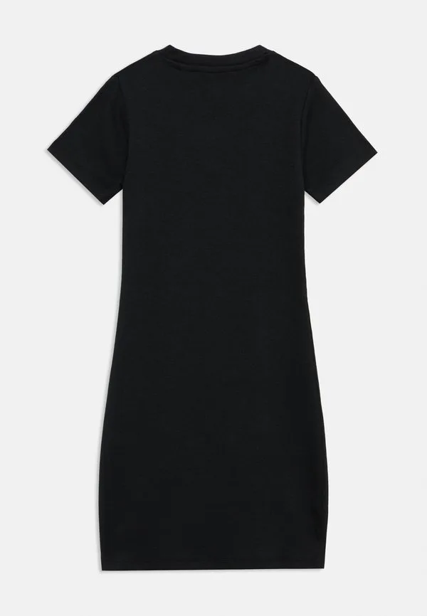 Детское базовое платье, трикотажное платье Guess, Jet Black — фото 2